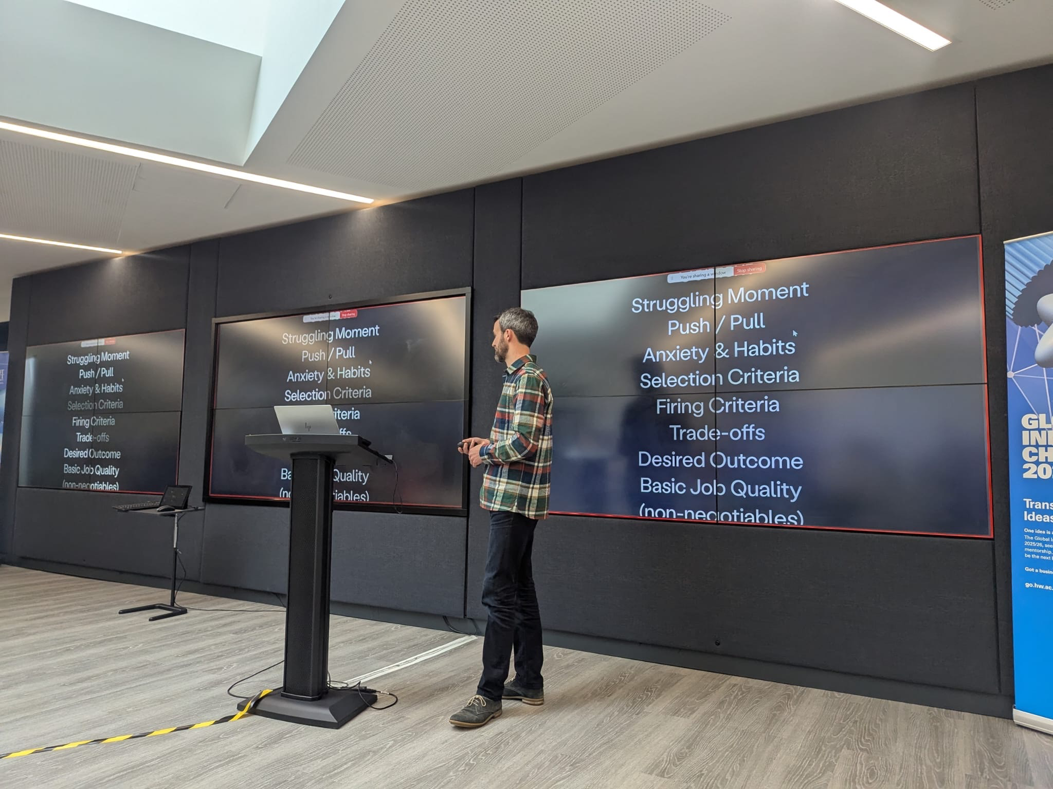 Peter Graham Lecture at Herriot Watt University