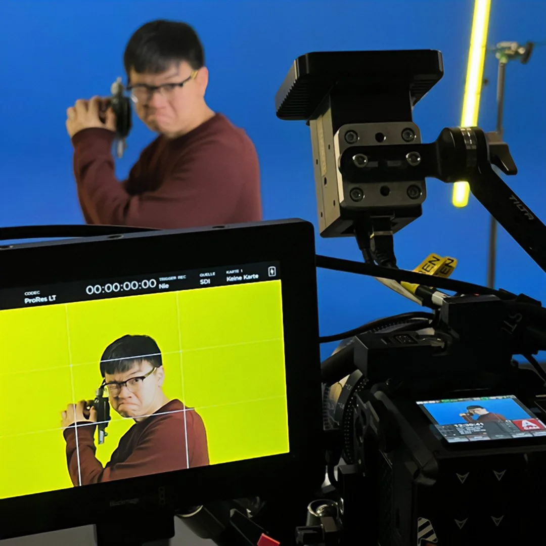 Realtime Keying mit Thinh in unserem CON10T Studio