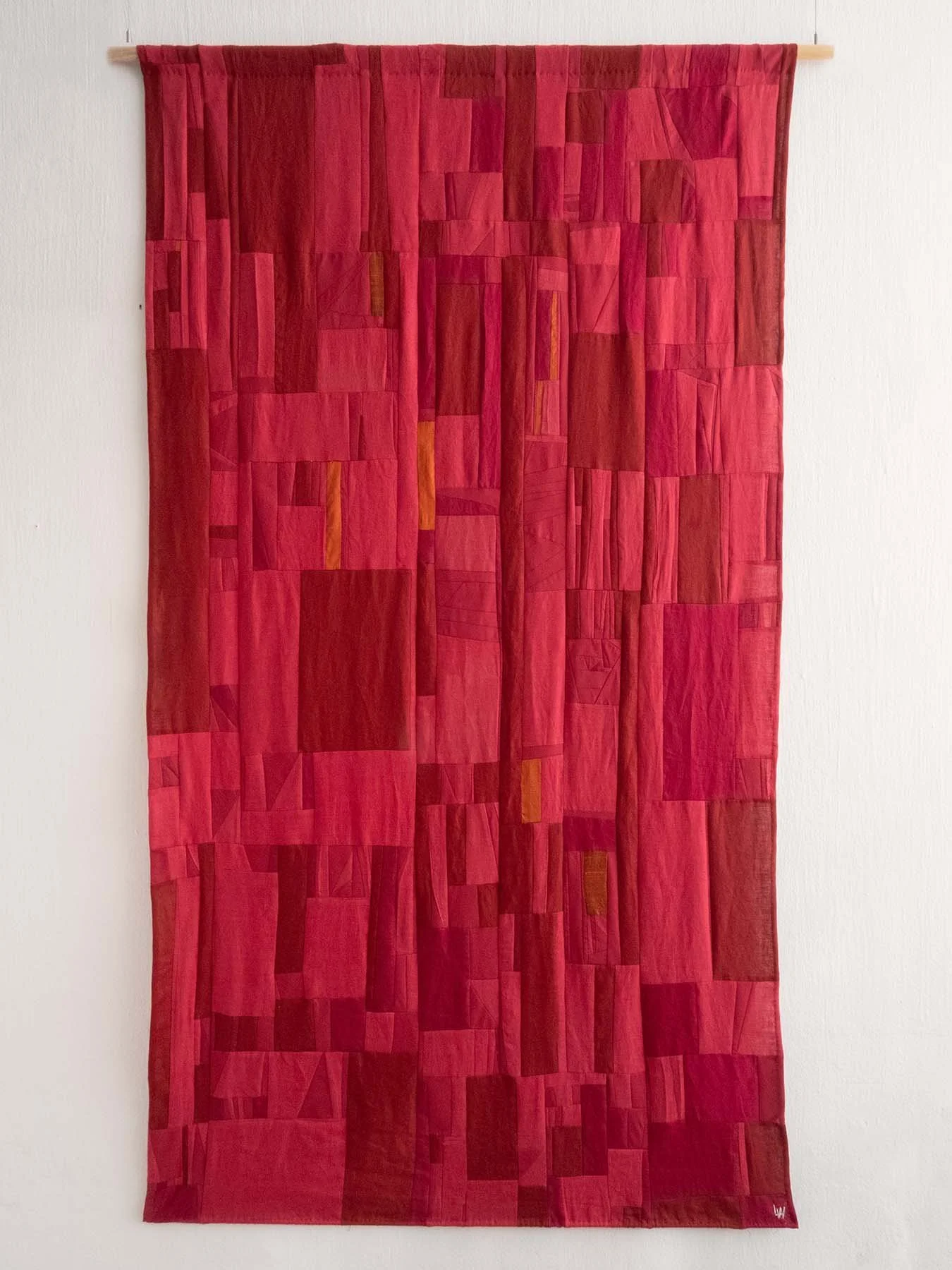 Patterns of Holding Deep Care
Linen, Cotton, Silk
1060 x 1990 mm 