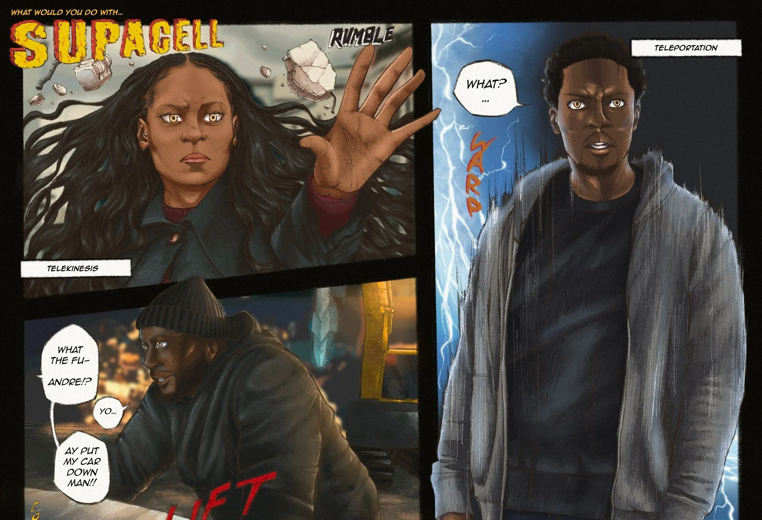 Supacell Promo Comic