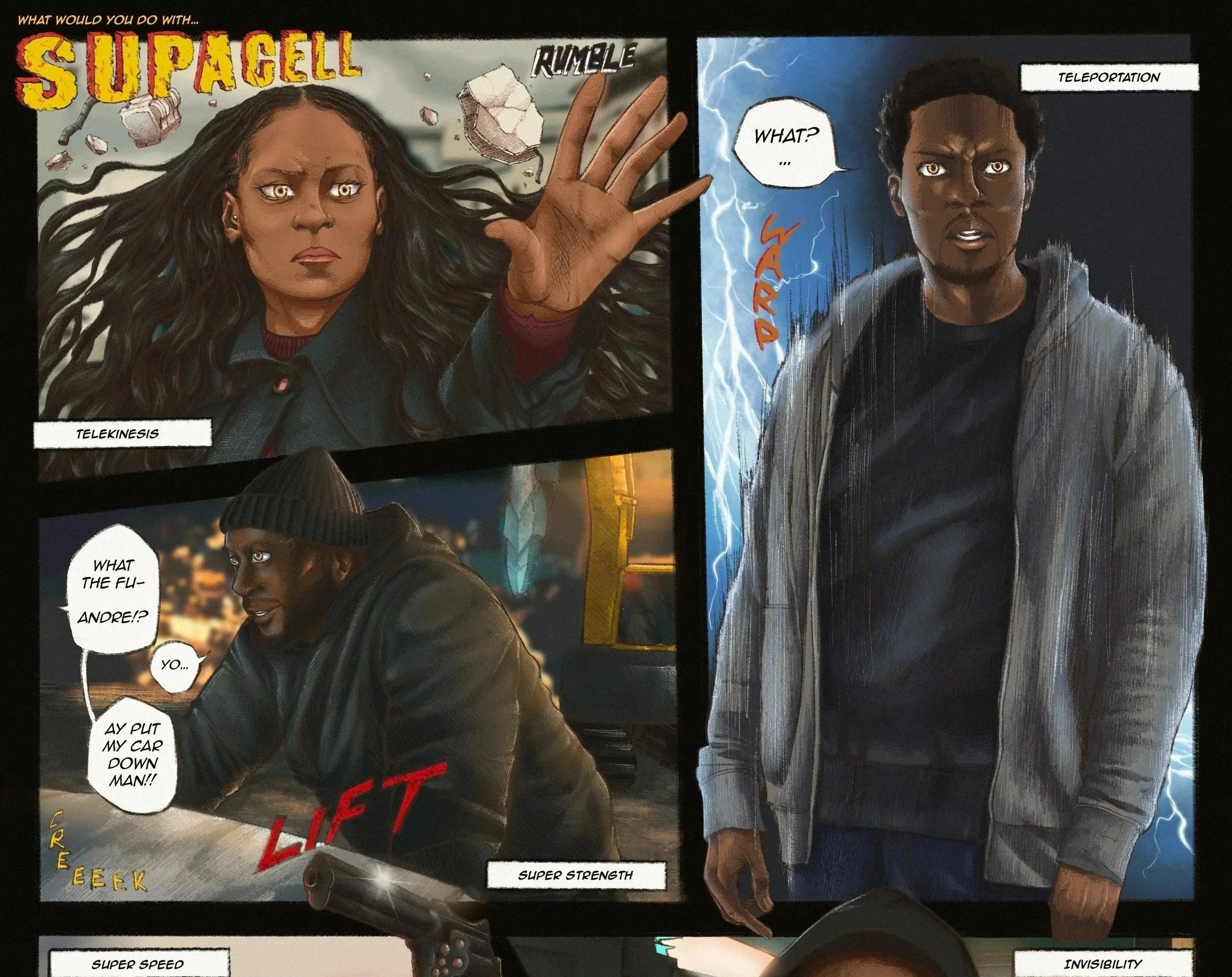 Supercell Comic promo