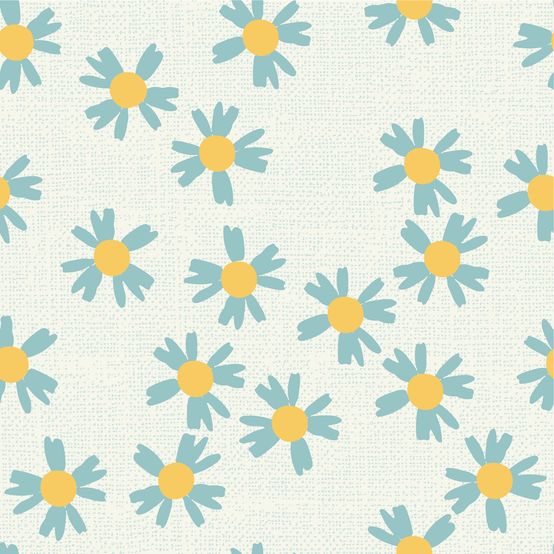 Daisies Blue