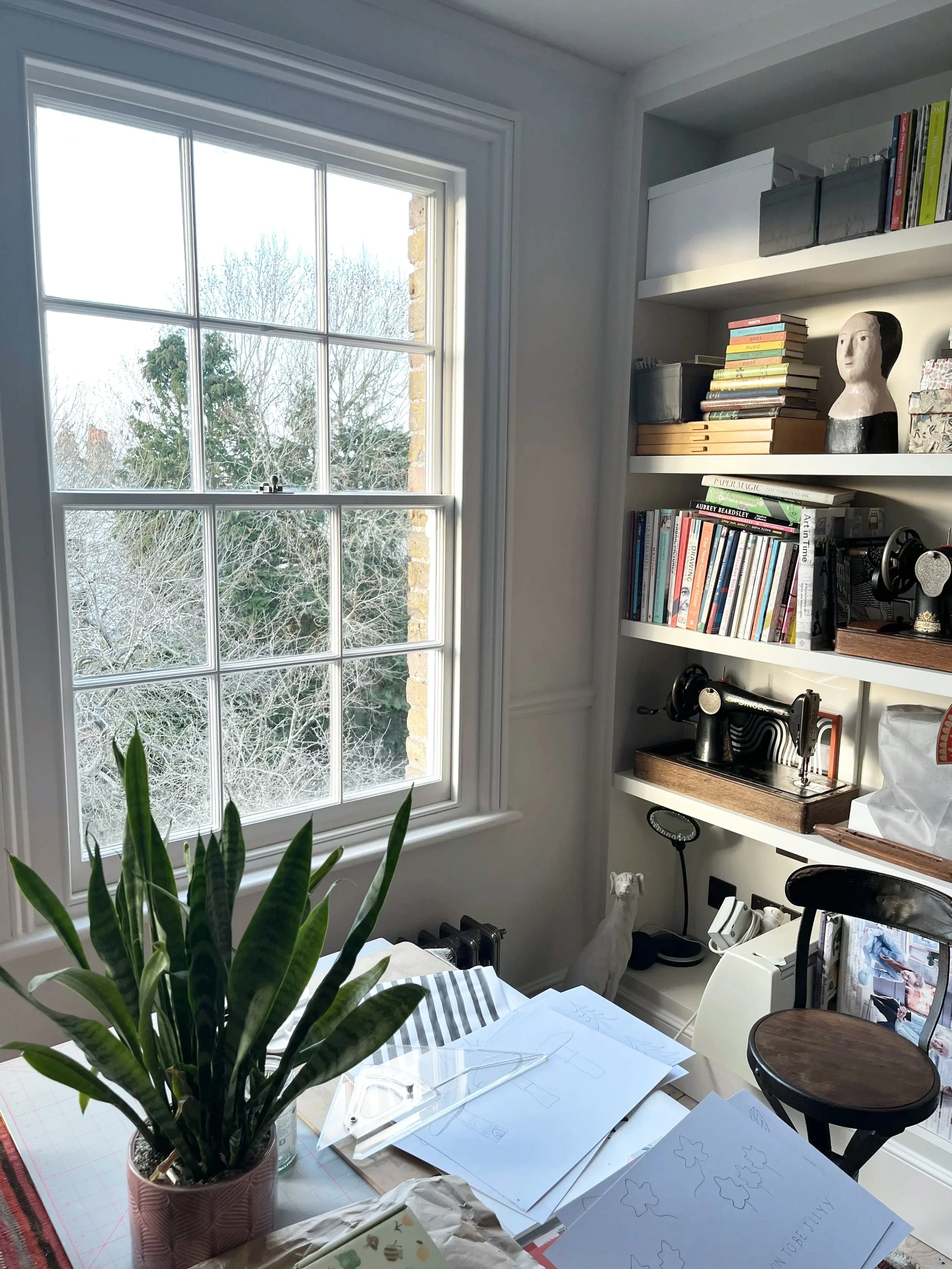 analog handrawn repeat design aurface pattern fabric paper wallpaper stationery