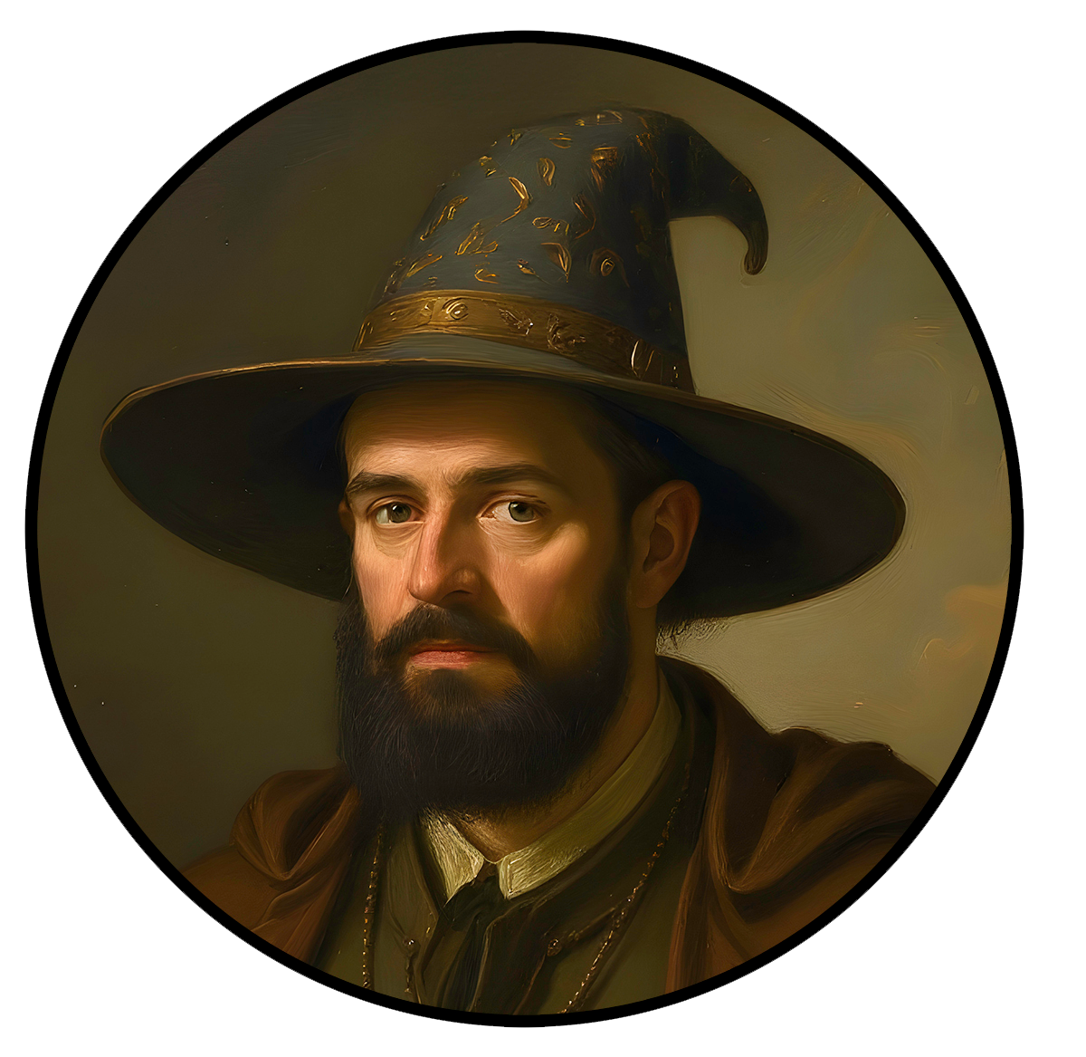 A headshot of nizer thornwick, the wizard who built the wizard hideout