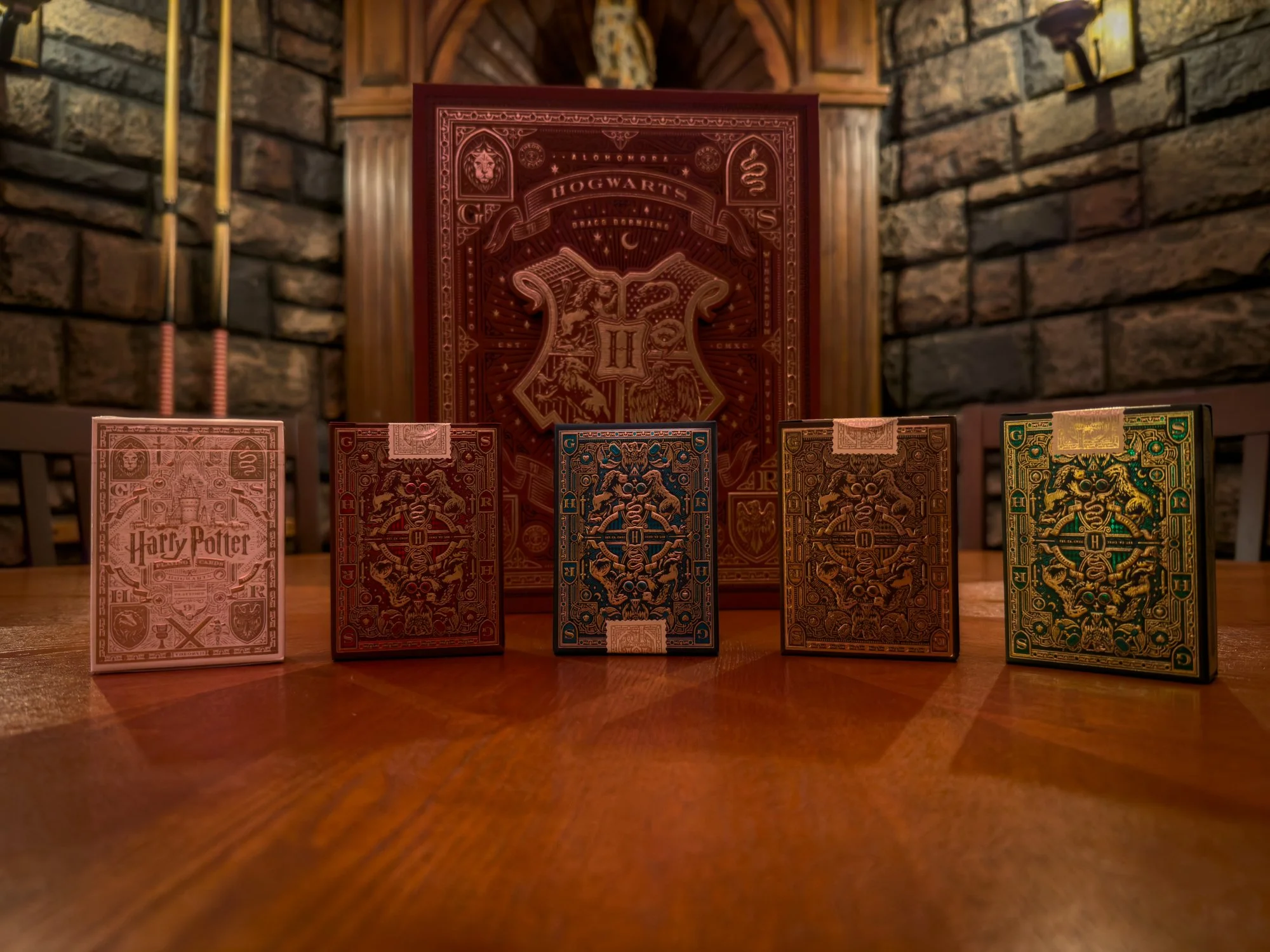 Harry potter playing cards