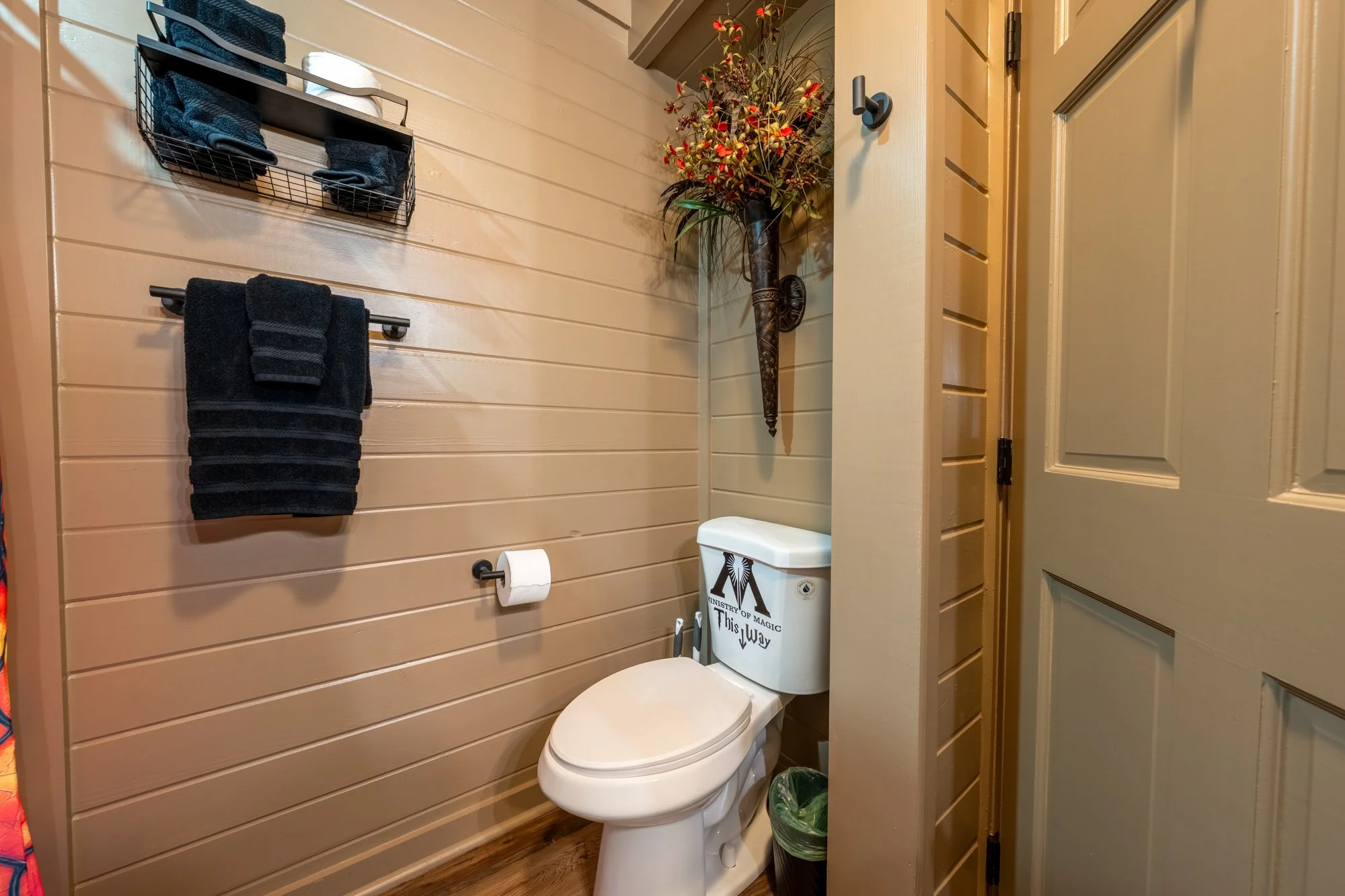 Harry potter bathroom ideas from the Wizard Hideout