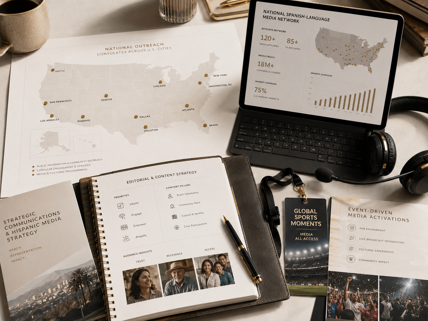 Strategic Media Initiatives & Public Engagement