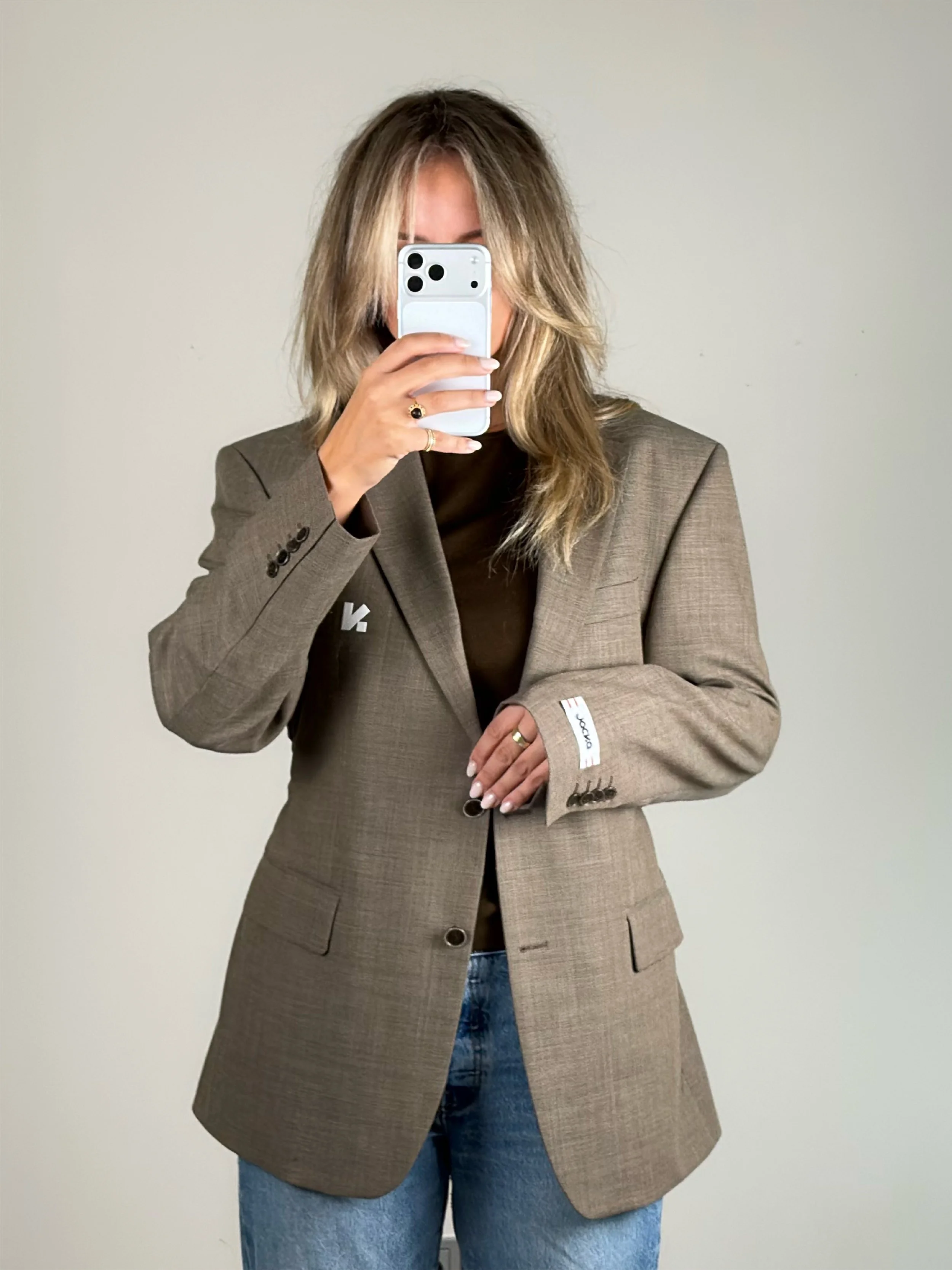Sculpt - Ash Brown | Remade blazer