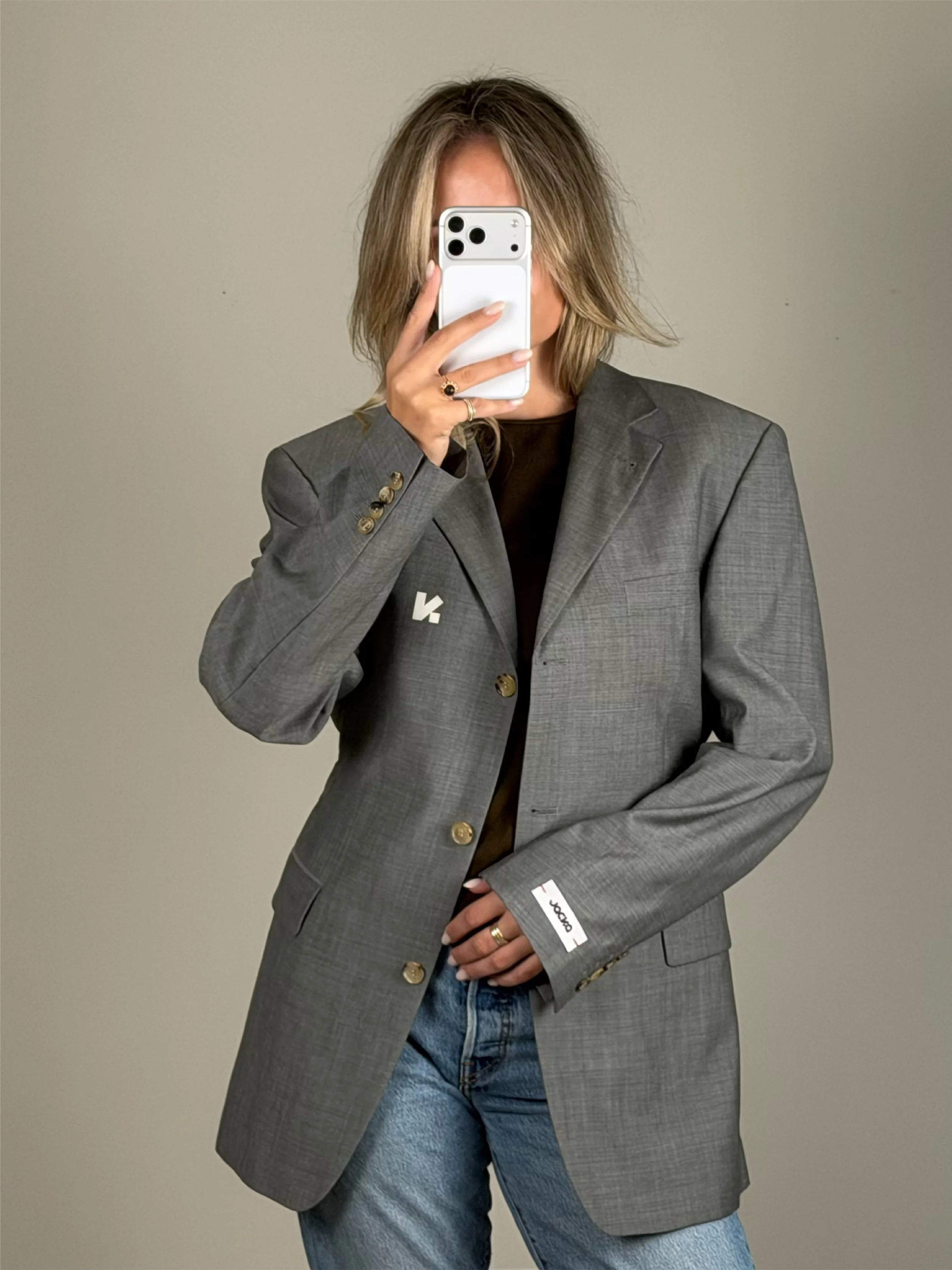 Sculpt - Mouse Melange | Remade blazer