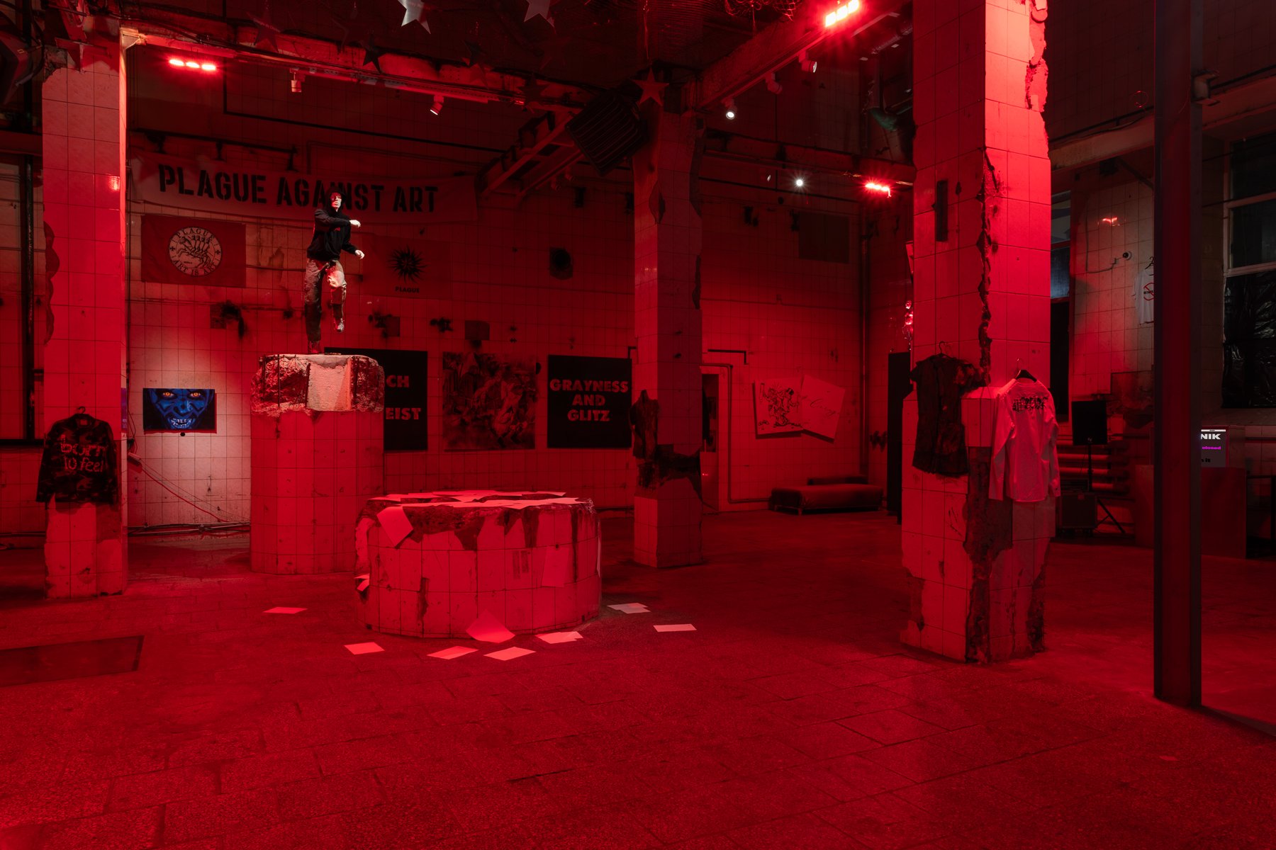 Red flags, Group exhibition curated by PLAGUE,  fabula gallery, Moscow