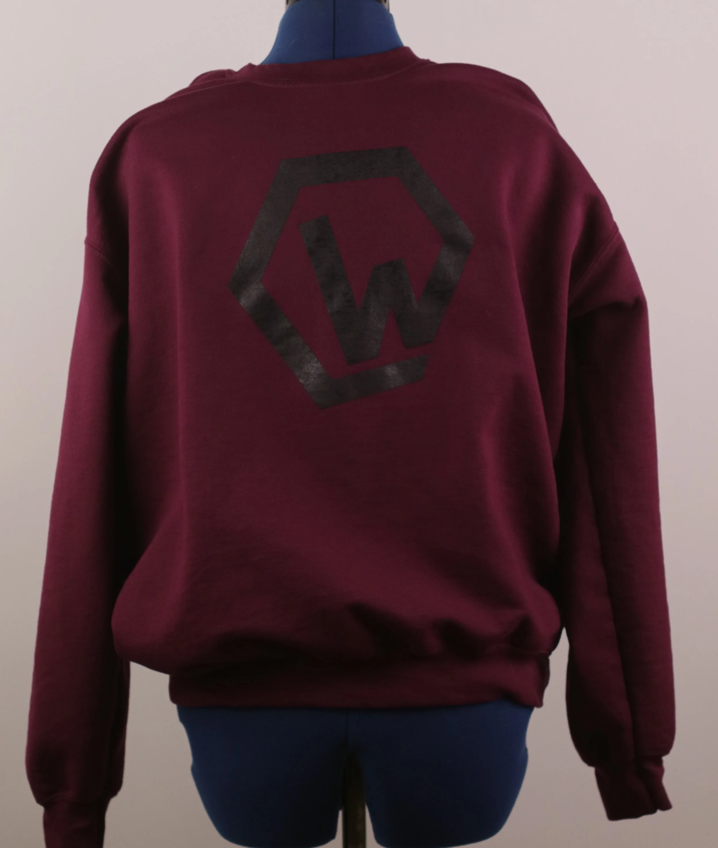 Maroon Logo Sweater