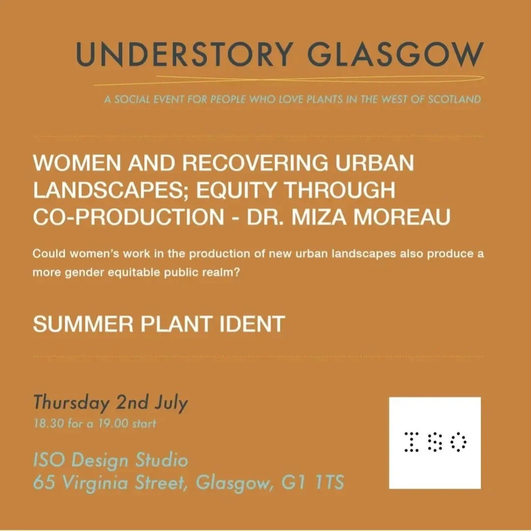 @understory_glasgow is a new social event for people who love plants in Glasgow and the west of Scotland. Inspired by the successful events of our friends -&nbsp;Talking Plants Sheffield&nbsp; ... organised by us, @rachelbaileystudio and @liosadairea