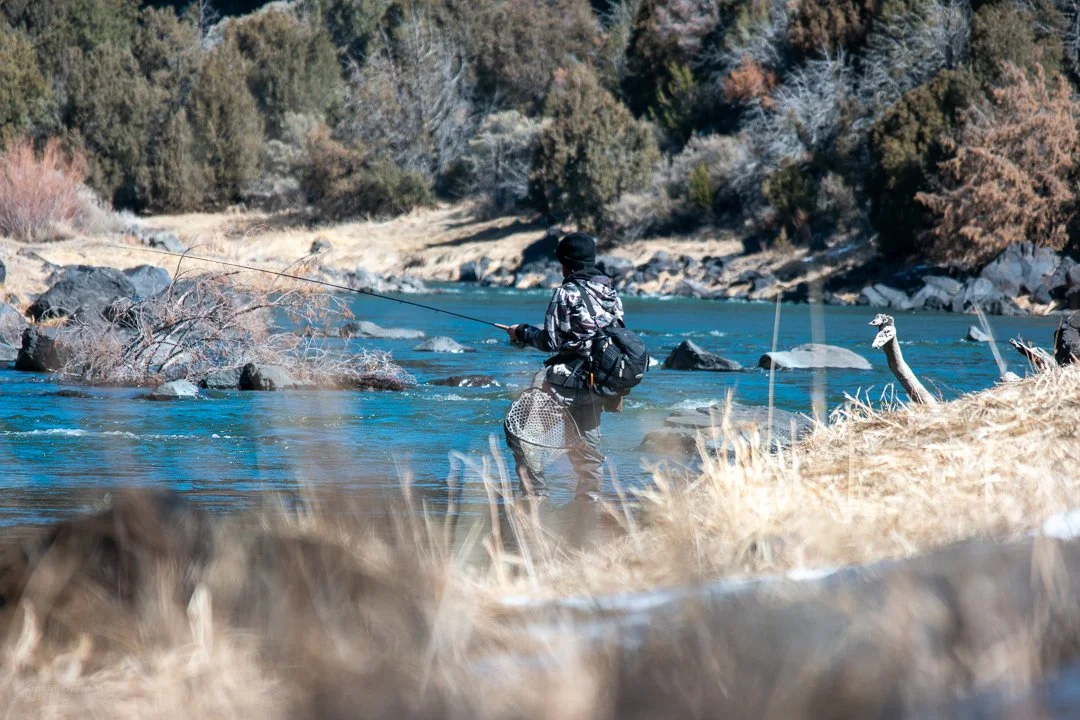 How Ramblin’ Fly Fishing likes to fish the Rio Grande during lower flows.
