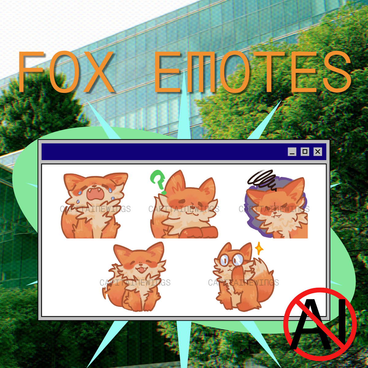Fox Emotes Pack
