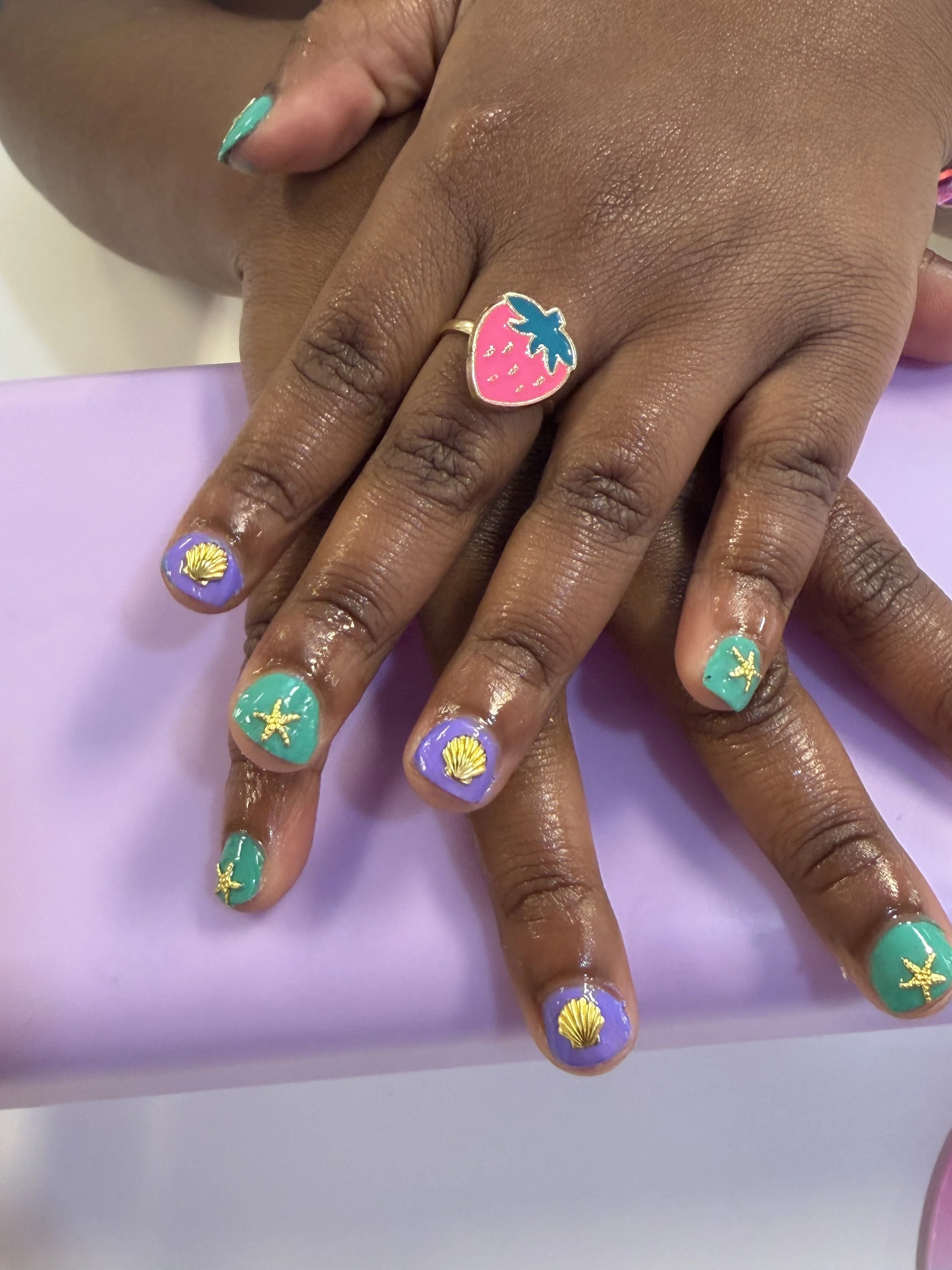 Luxe Girly Mani & Pedi