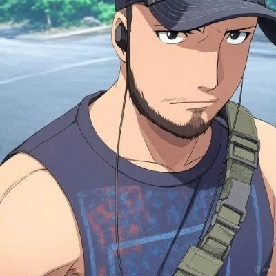 Anime-style illustration of J.S. Schaffer.