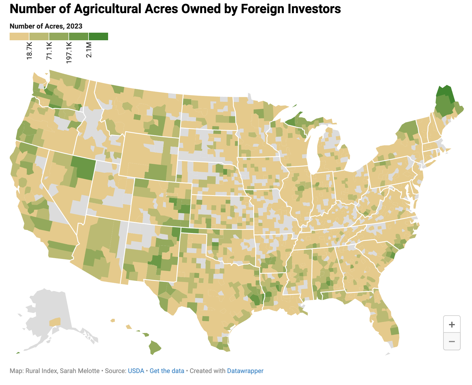Why Do Foreign Investors Buy American Farmland?