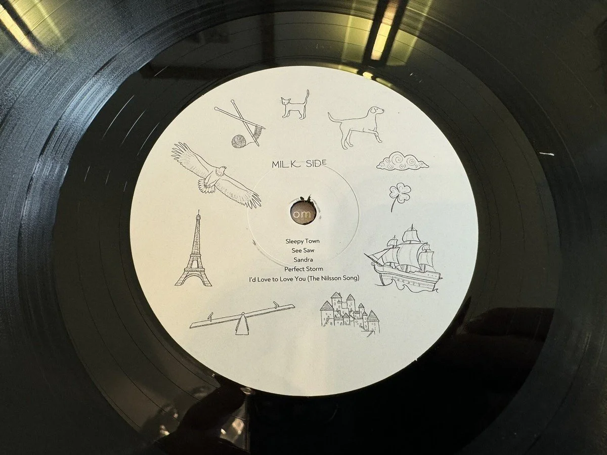 Vinyl Layout (B Side) - Amelia Coburn - Between the Moon and the Milkman