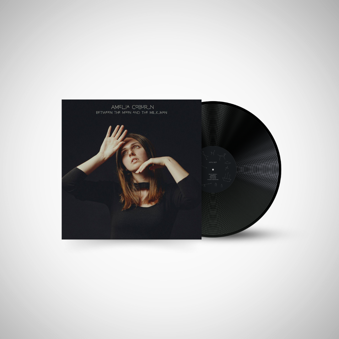 Vinyl Layout - Amelia Coburn - Between the Moon and the Milkman (artwork photography Mike Sreenan)