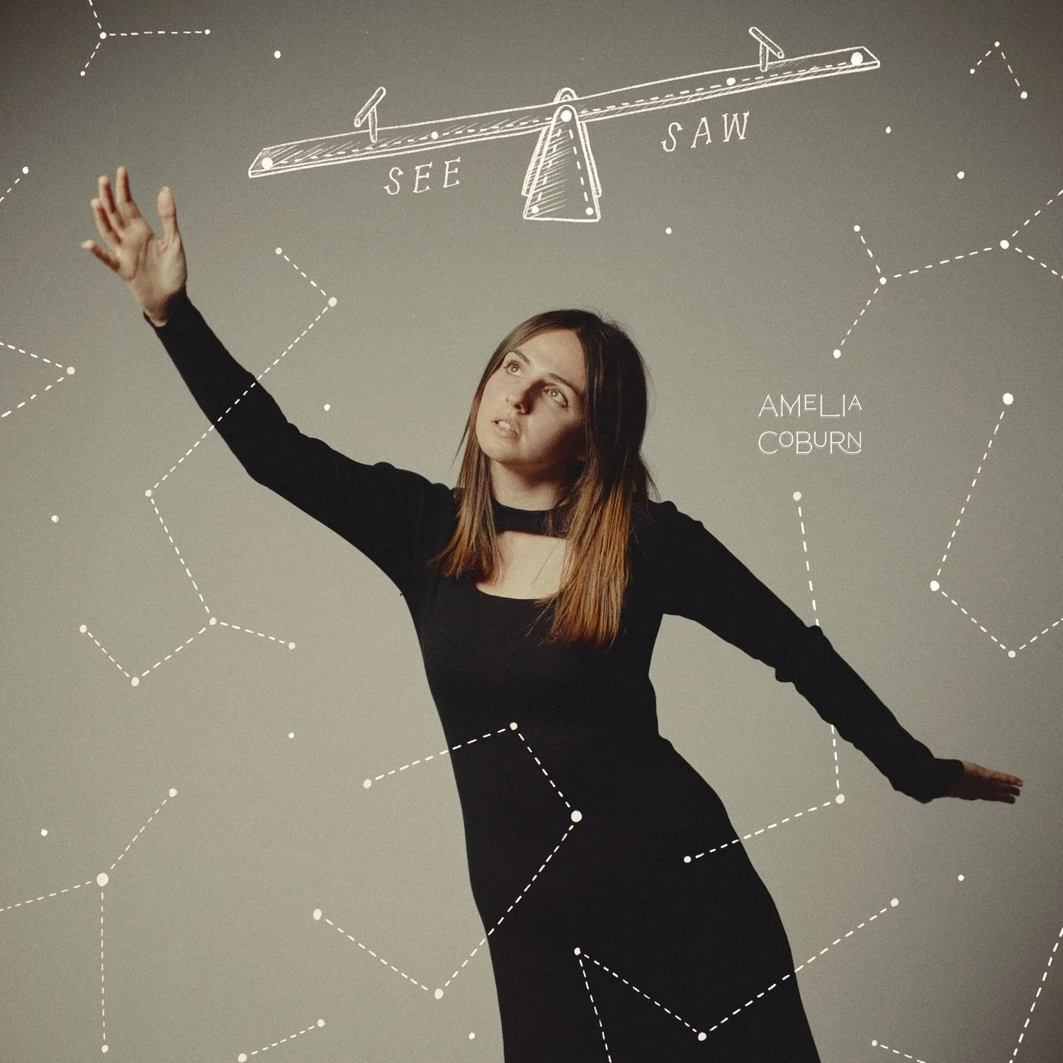 Single Artwork Illustration - Amelia Coburn - See Saw (artwork photography Mike Sreenan)