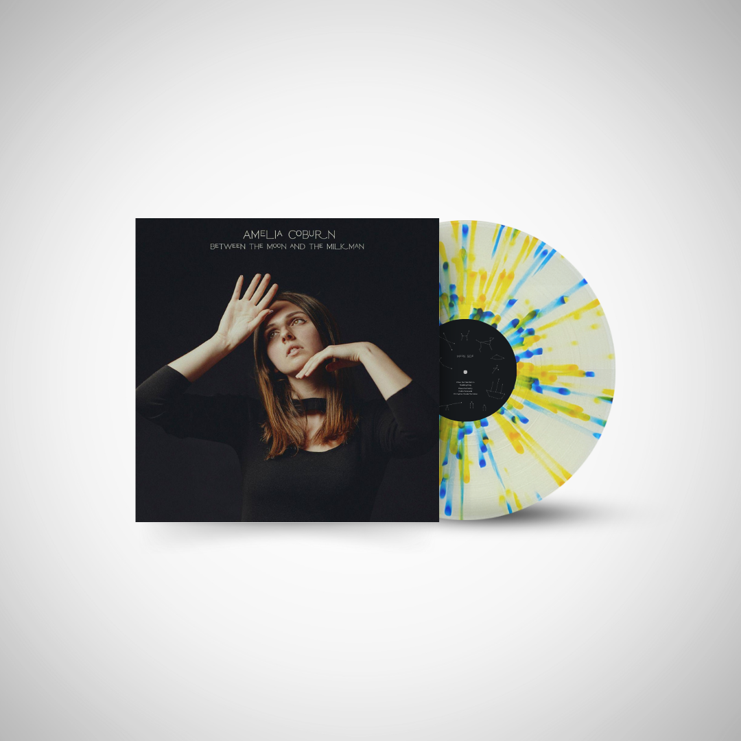 Vinyl Layout - Amelia Coburn - Between the Moon and the Milkman (artwork photography Mike Sreenan)