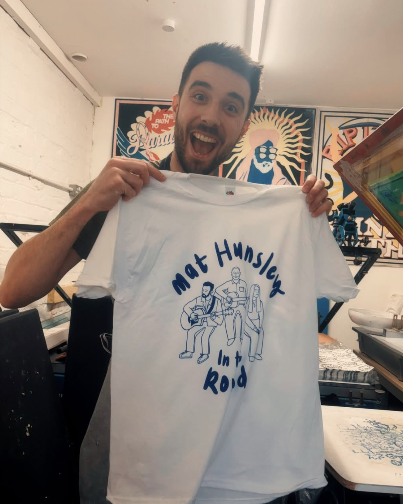 Merch Design - Mat Hunsley - In the Round