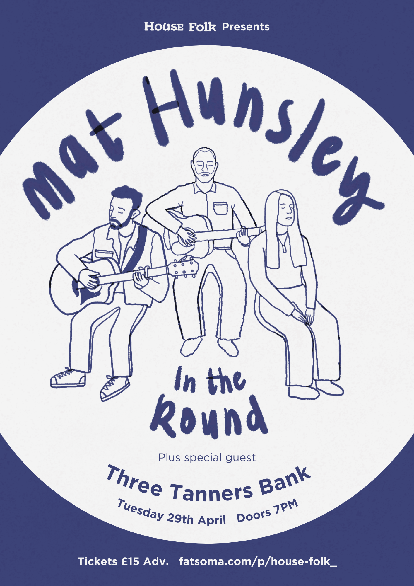 Poster Design - Mat Hunsley - In the Round