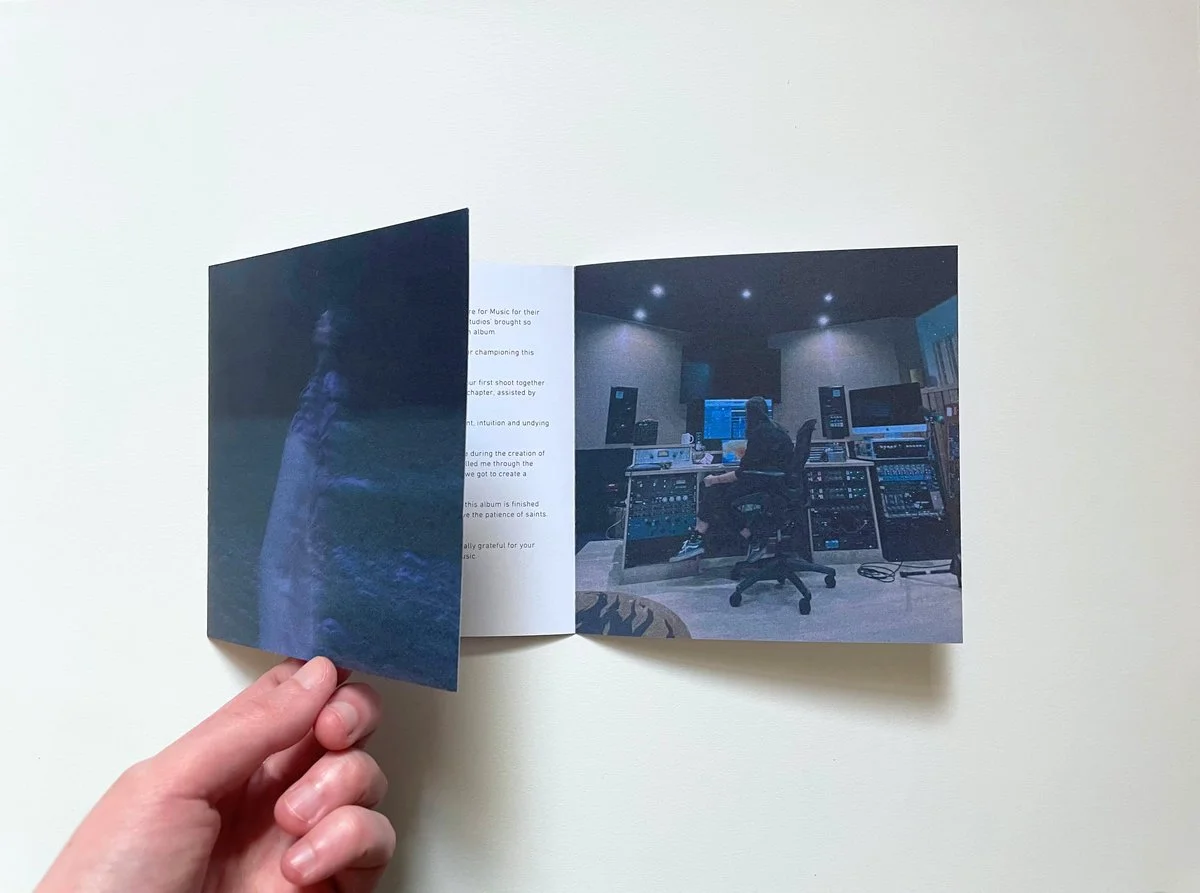 CD Layout Design - Jodie Nicholson - Safe Hands 