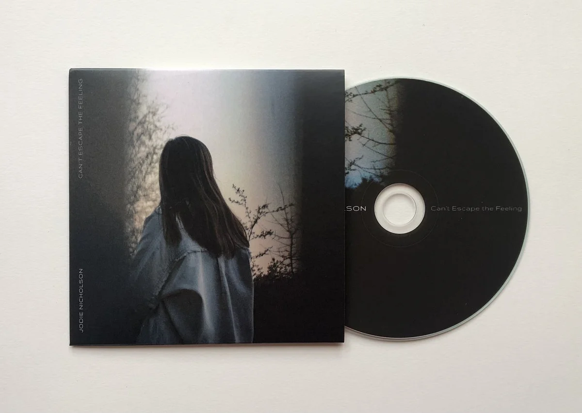 CD Layout Design - Jodie Nicholson - Can't Escape the Feeling