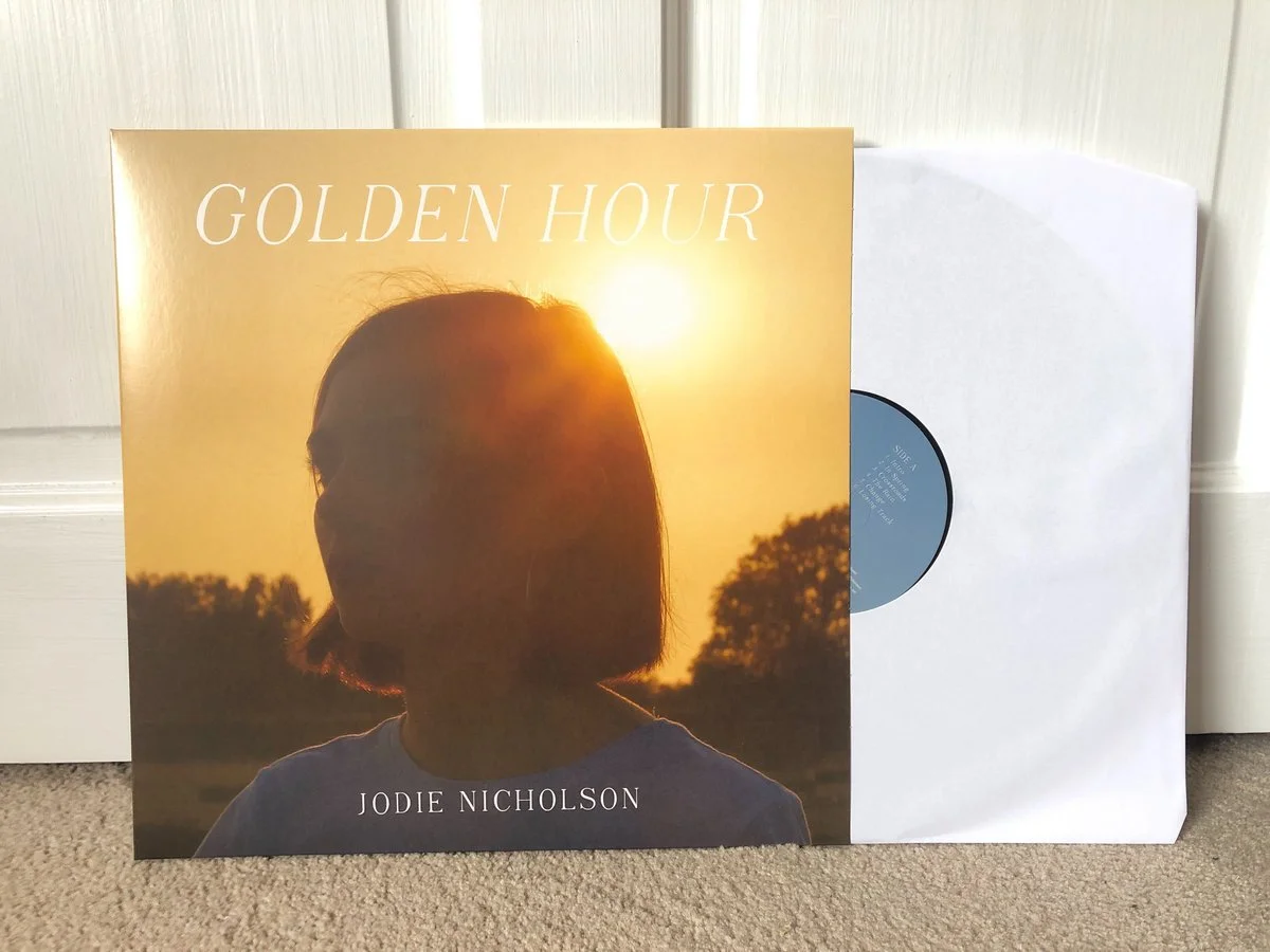 Vinyl Layout Design - Jodie Nicholson - Golden Hour