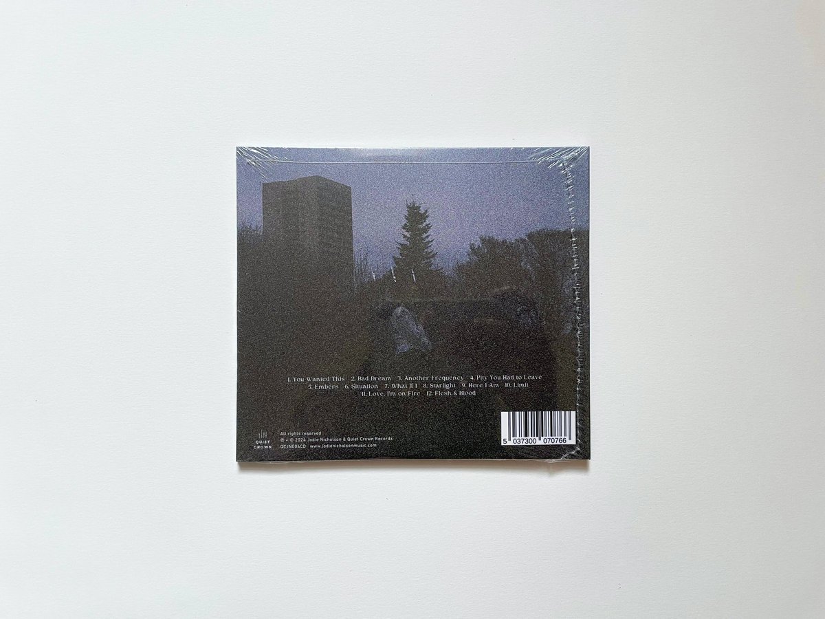 CD Layout Design - Jodie Nicholson - Safe Hands 