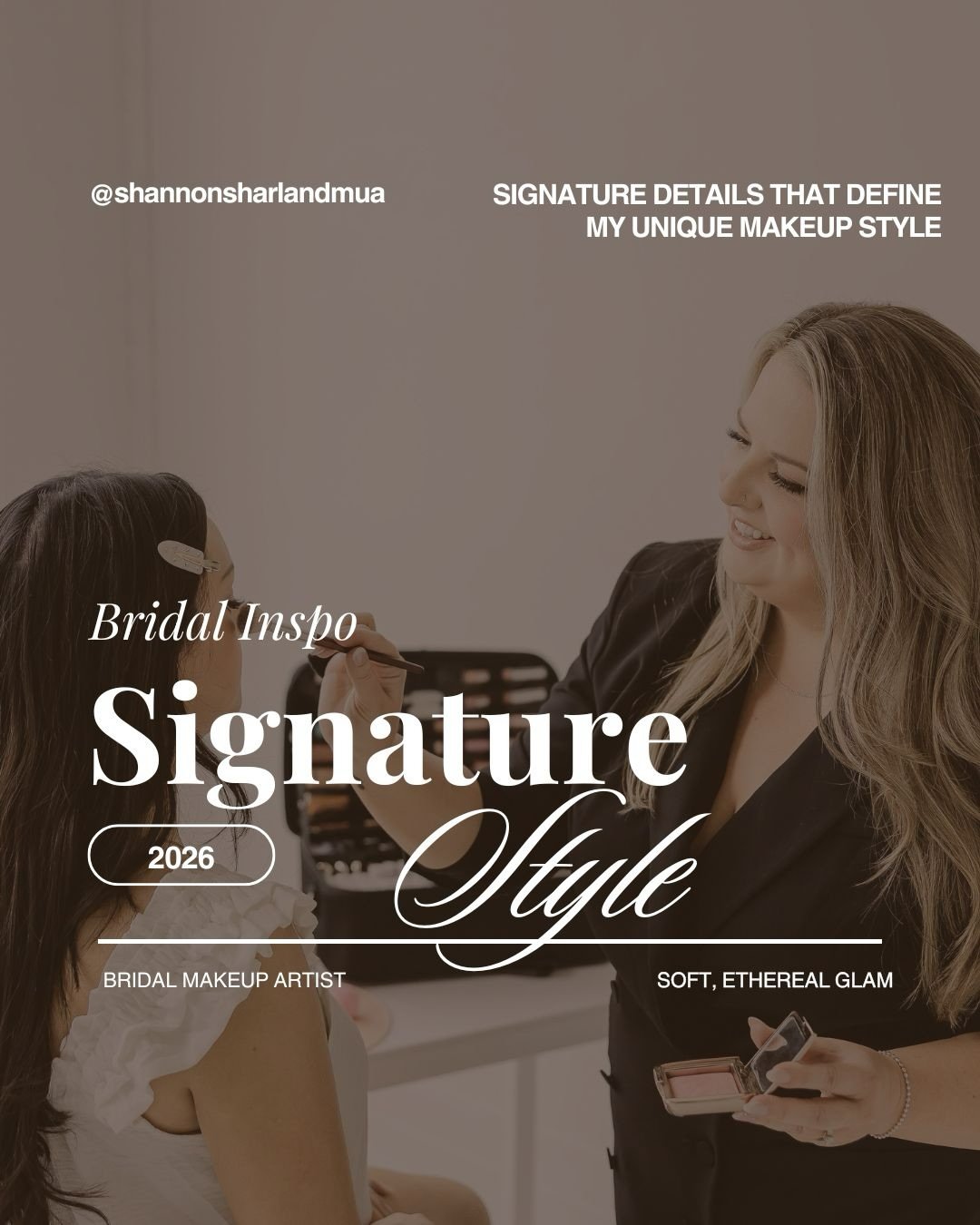 Soft glam that still looks like you. 🤍

My bridal makeup style is defined by a skin-like finish, softly enhanced eyes, fluffy lashes, and a natural glow that never feels overdone. Everything is built in intentional layers so the makeup feels light &