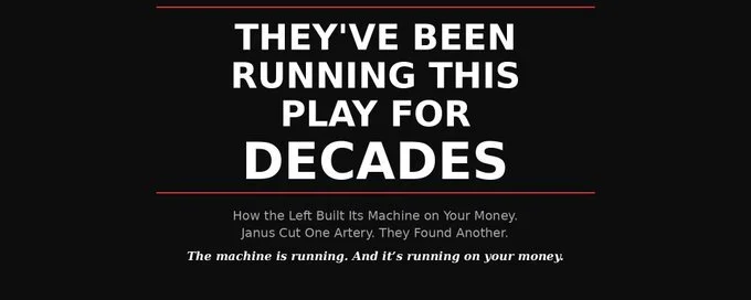 THEY'VE BEEN RUNNING THIS PLAY FOR DECADES