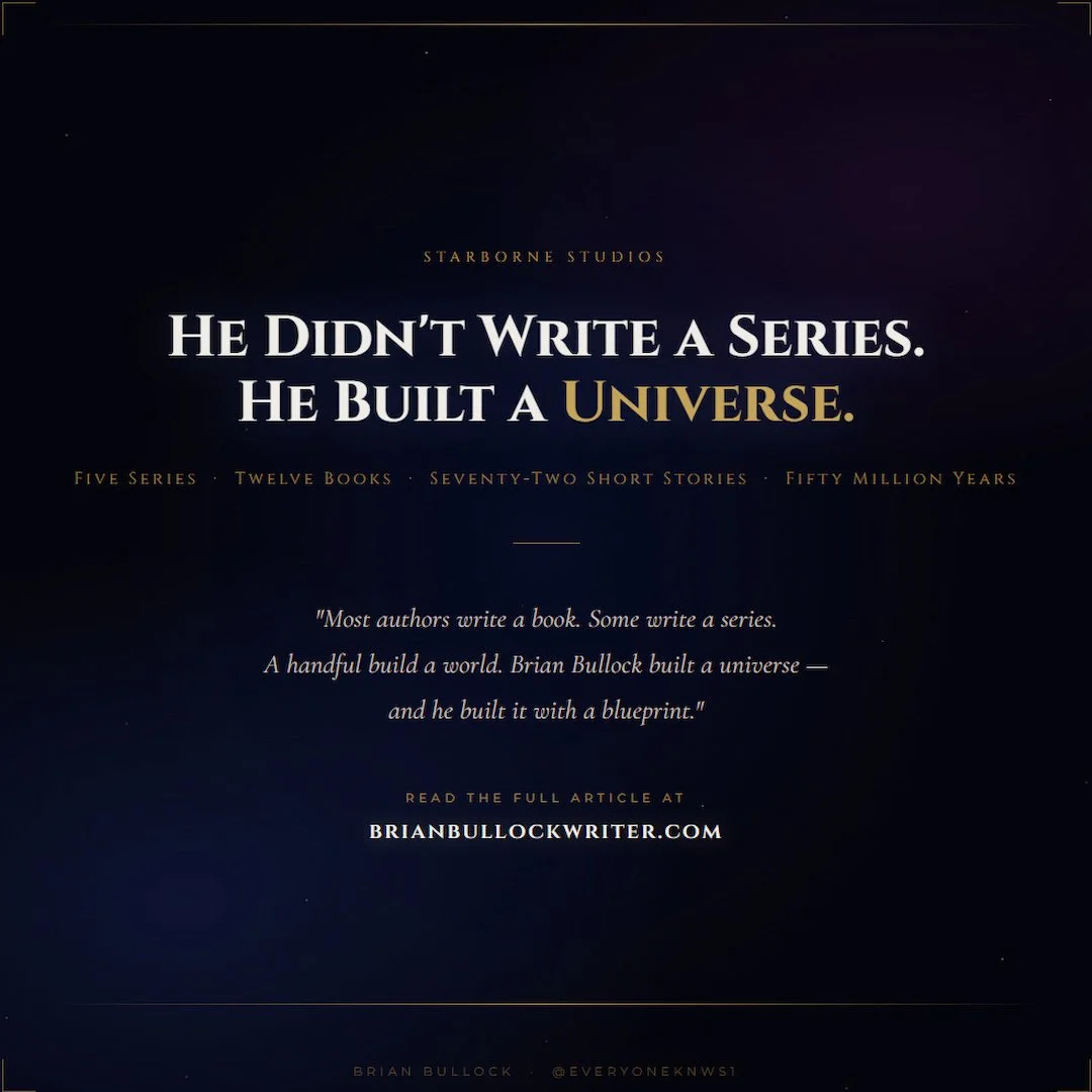 He Didn't Write a Series. He Built a Universe.