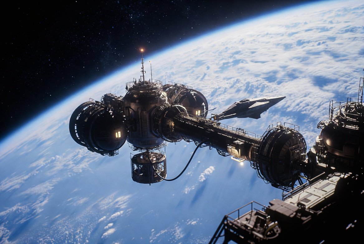 THE INTERNATIONAL GAS STATION IN SPACE