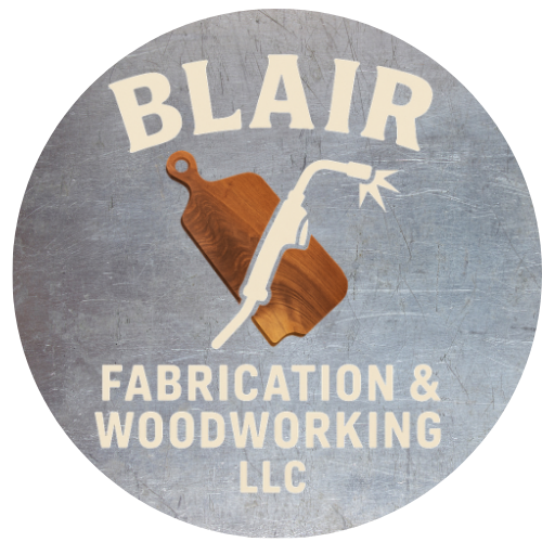Blair Fabrication & Woodworking LLC Circular Logo