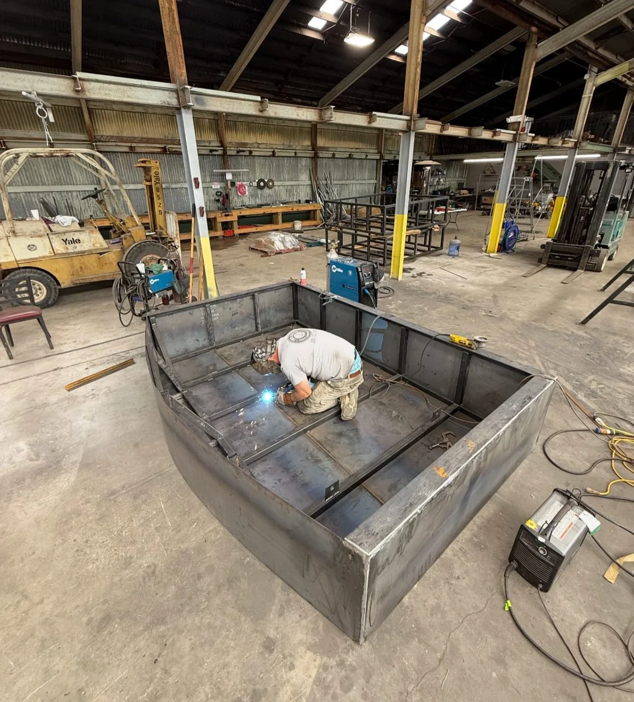 Custom Planter Welding in Tuscumbia Alabama