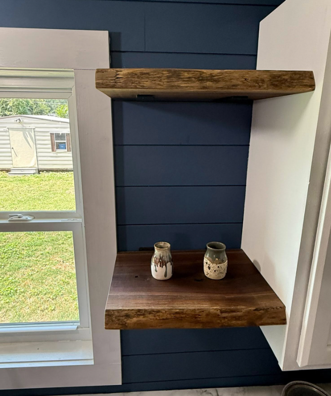 Custom Floating Shelves in Muscle Shoals, Alabama