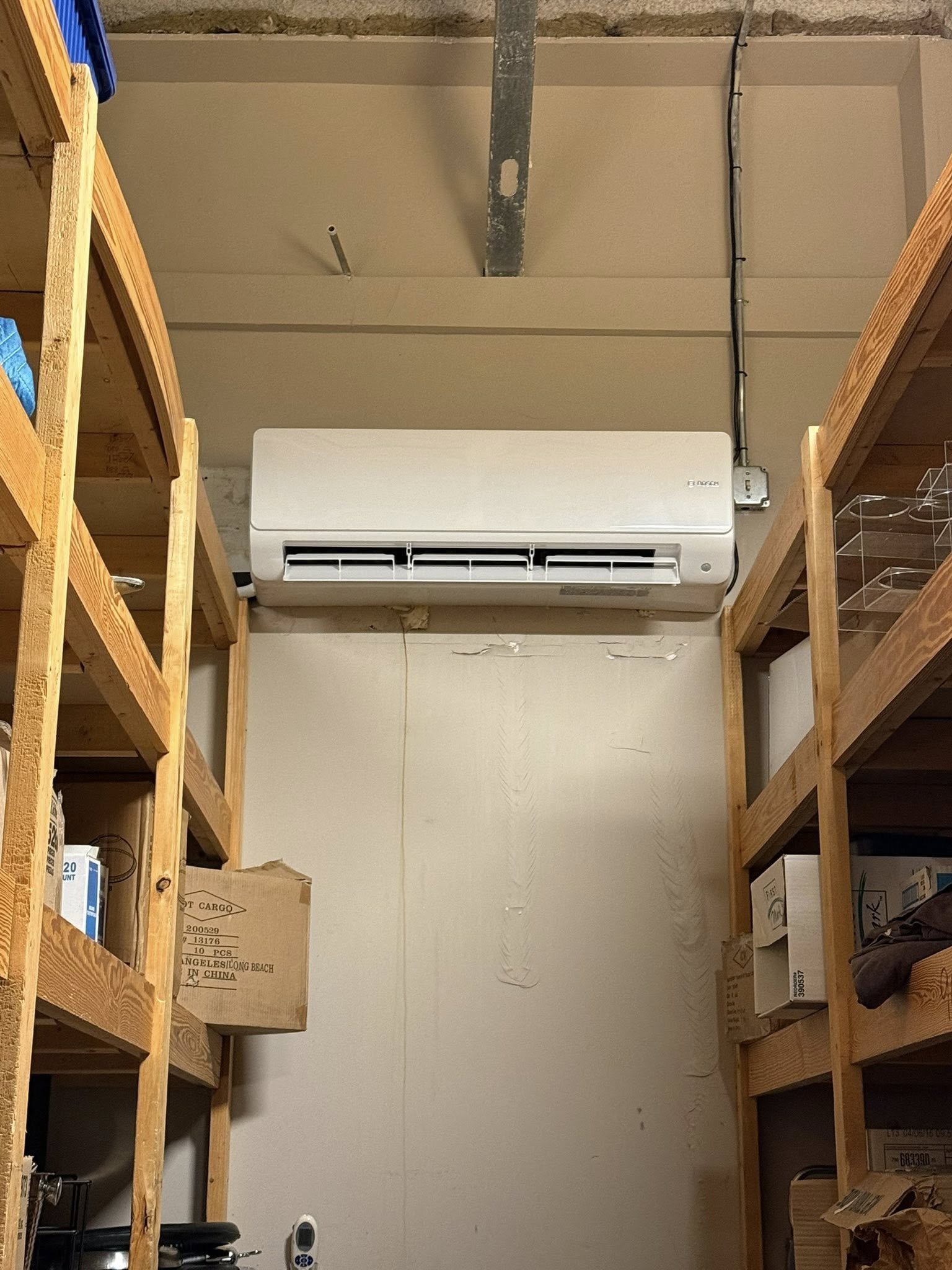 After: Roof top mini-split