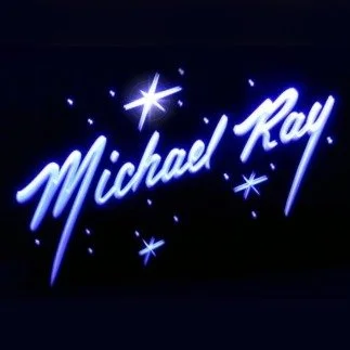carved and lit glass artist name Michael Ray