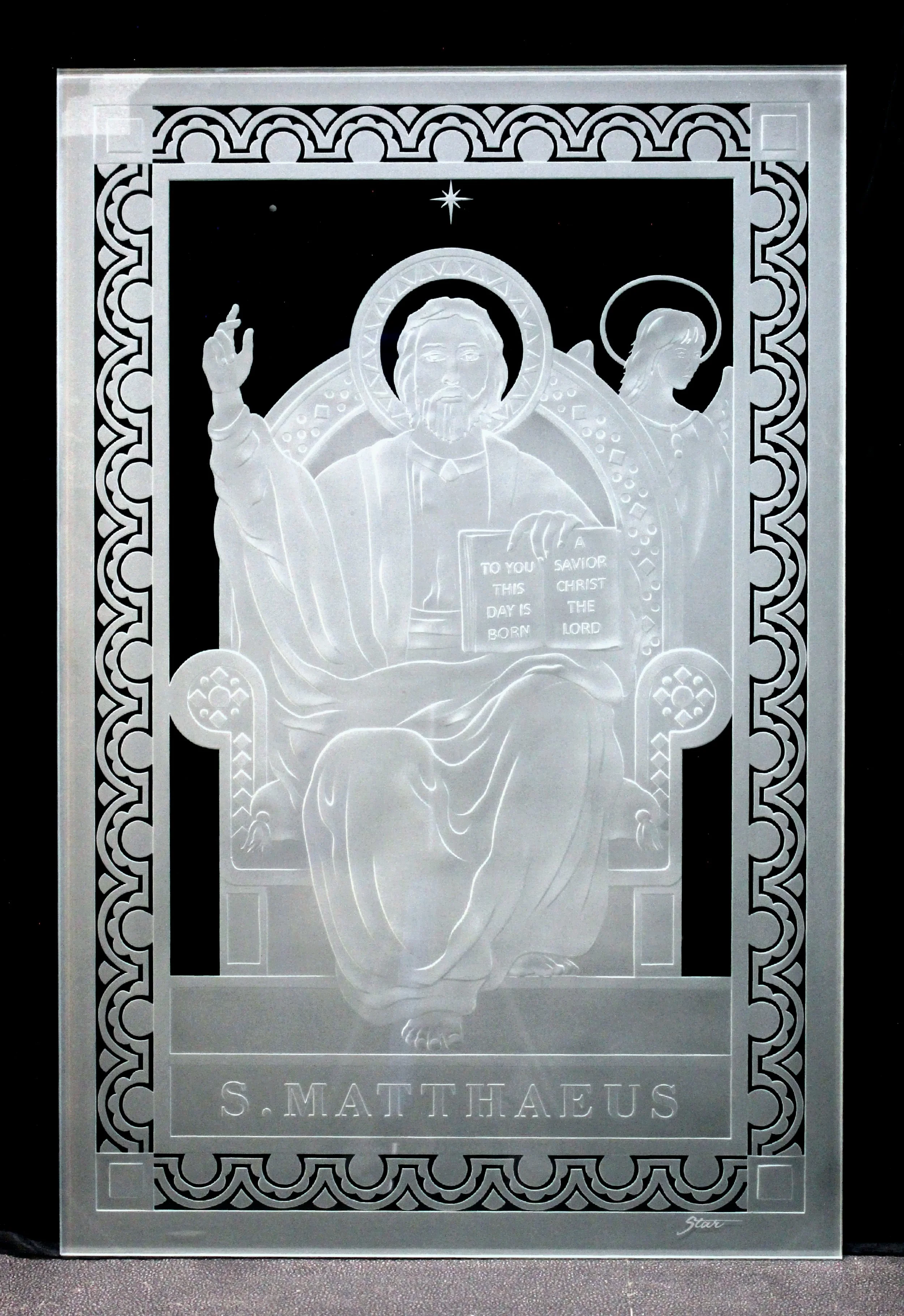 st. mathews church glass