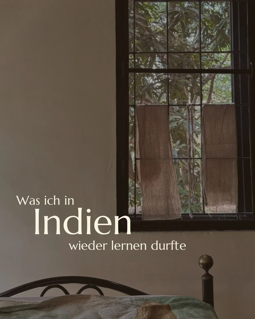 Indien hat mich nicht mit sofortiger Entspannung empfangen. Erst einmal kam die Krankheit. 

Mein K&ouml;rper hat das getan, was er oft tut, wenn der Druck nachl&auml;sst: Er hat alles losgelassen, was ich im Alltag unterdr&uuml;ckt habe. Wenn wir en