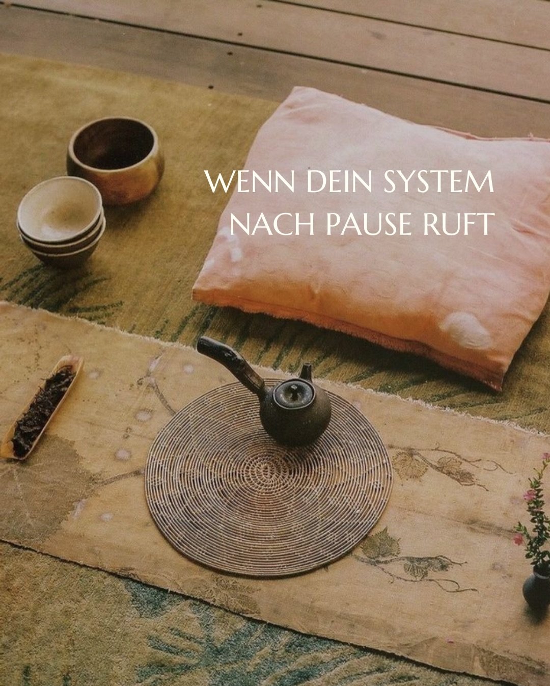 Wenn dein System nach Pause ruft, darfst du zuh&ouml;ren. Ayurveda und Yoga haben mir gezeigt, dass echte Balance durch Verbindung, Ruhe und Vertrauen entsteht. Wenn du dich in meiner Reise wiedererkennst, melde dich gerne bei mir 🪽

When your syste