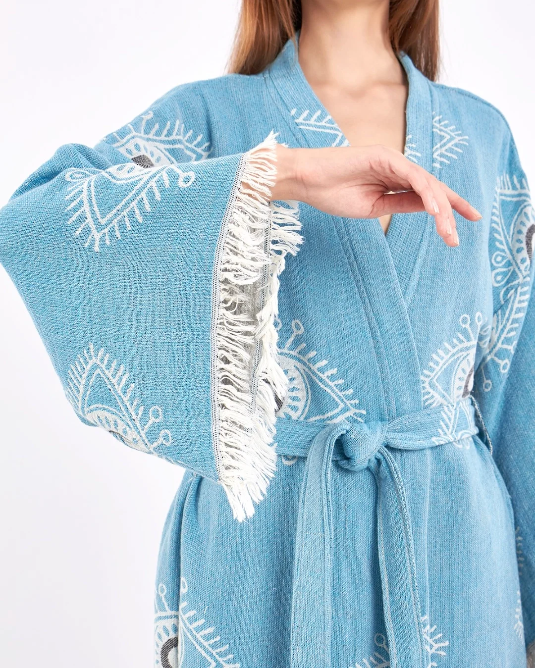Oléa Ritual Robe in Blue
