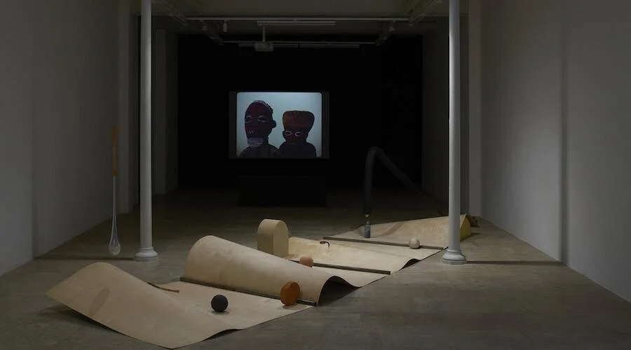 Cristina Mejías na exposição Rizoma