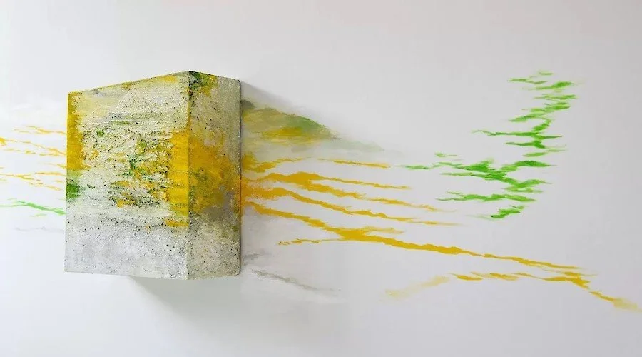 Expandidas paisagens abstratas tridimensionais de Alberto Reguera