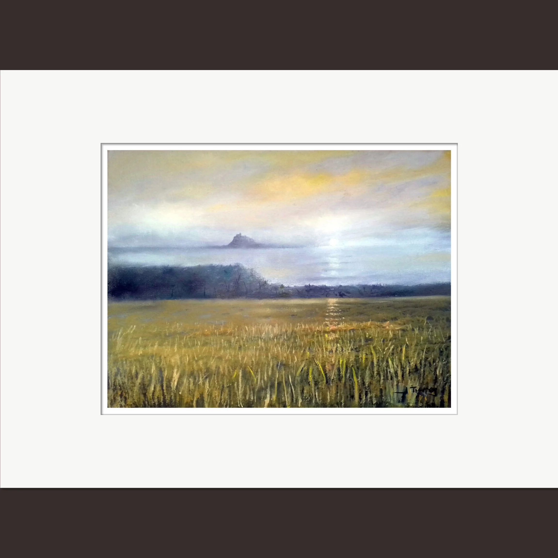 A Misty Morning On Holy Island The Artwork of John Tierney Holly Island.jpg