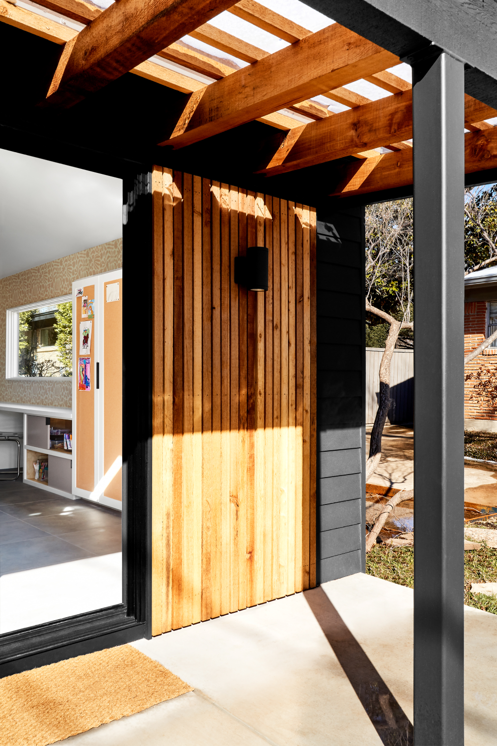garage to home office remodel