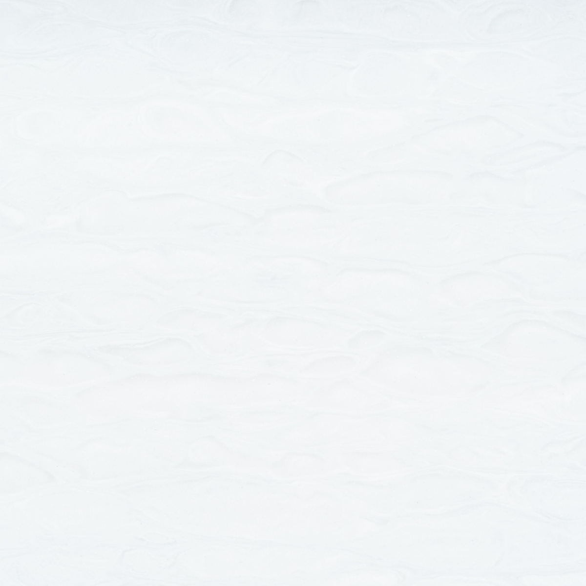 Empty white textured solid surface countertop resembling a painted or papered surface.
