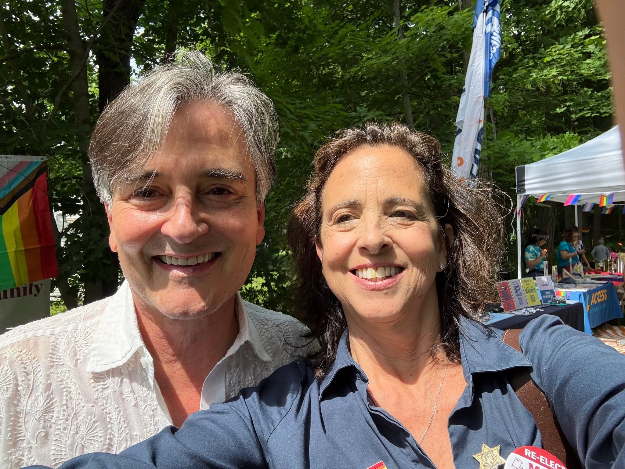 Celebrating PRIDE with the Stanford NY Democrats!